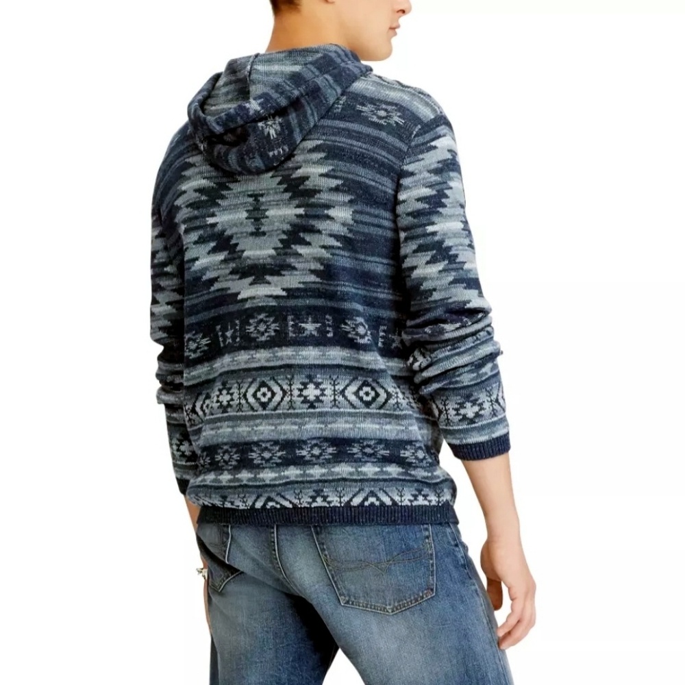 ‼SOLD‼ Polo Ralph Lauren Native Patchwork Beacon - Picture 7 of 8